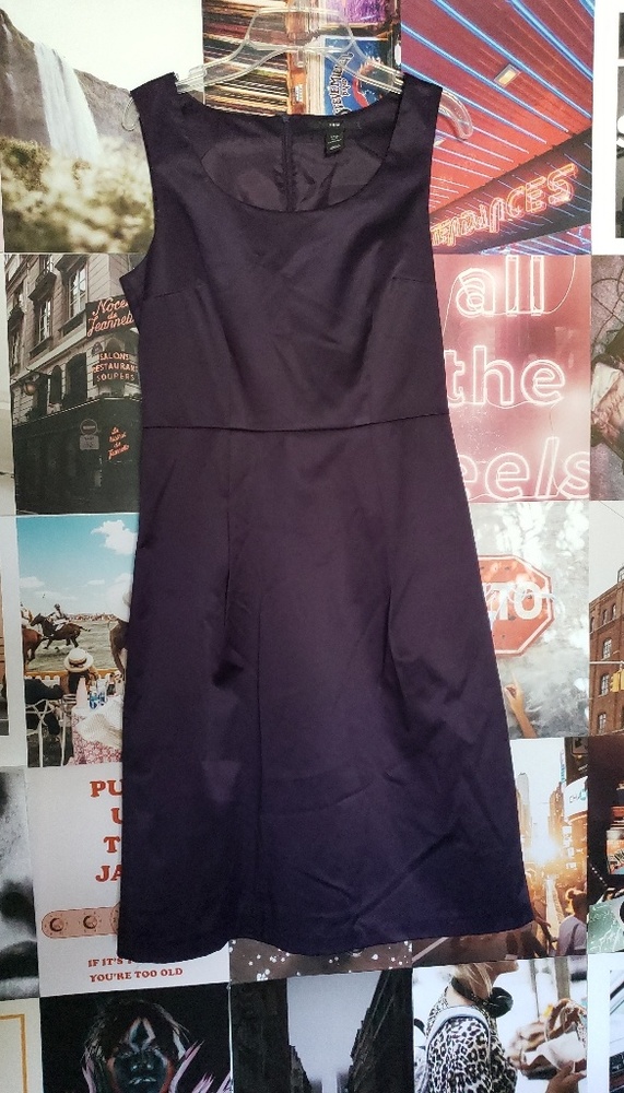 Elegant Purple Dress.